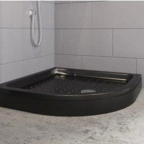 DarkStone Kaymaz Tabanlı Siyah Duş Teknesi