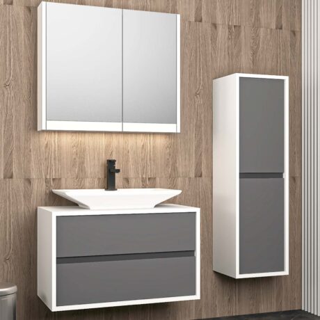 Leda 80 Banyo Dolabı