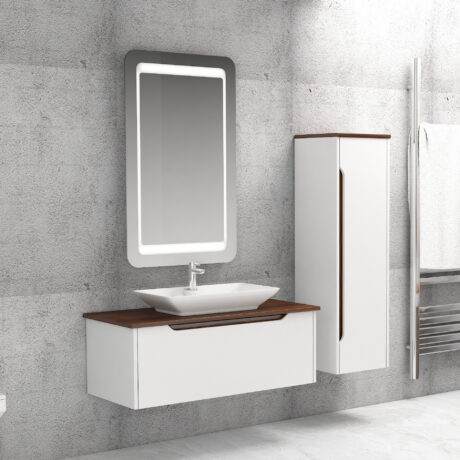 Polo White Banyo Dolabı